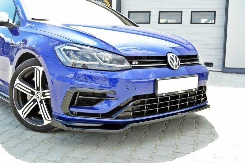 MAXTON DESIGN FRONT SPLITTER V.2 VW GOLF VII R (FACELIFT)