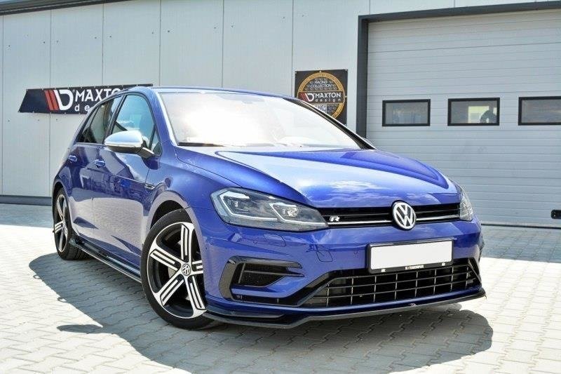 MAXTON DESIGN FRONT SPLITTER V.3 VW GOLF VII R (FACELIFT)