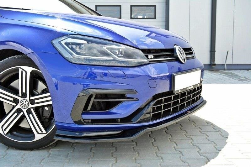 MAXTON DESIGN FRONT SPLITTER V.3 VW GOLF VII R (FACELIFT)