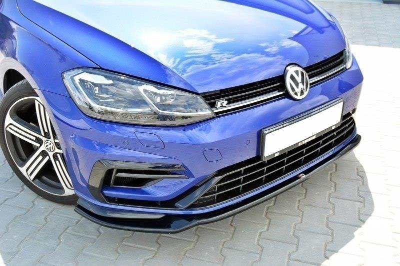 MAXTON DESIGN FRONT SPLITTER V.3 VW GOLF VII R (FACELIFT)