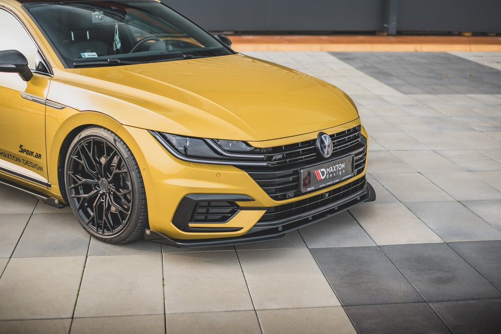 MAXTON DESIGN Front Splitter FLAPS VOLKSWAGEN ARTEON R-LINE