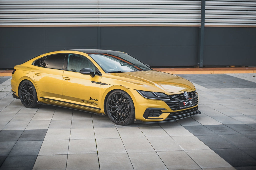 MAXTON DESIGN Front Splitter FLAPS VOLKSWAGEN ARTEON R-LINE