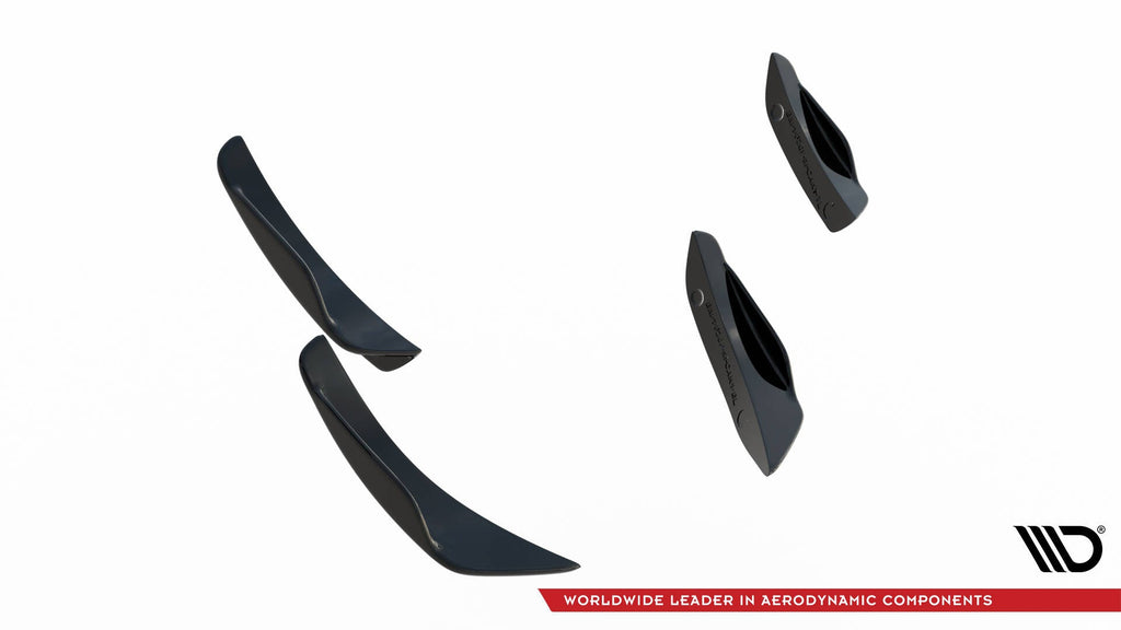 MAXTON DESIGN Front Bumper Wings (Canards) Volkswagen Jetta GLI Mk7