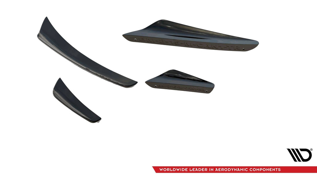 MAXTON DESIGN FRONT BUMPER WINGS (CANARDS) BMW M8 GRAN COUPE F93