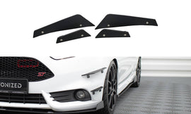 MAXTON DESIGN FRONT BUMPER WINGS (CANARDS) FORD FIESTA ST MK7 FL