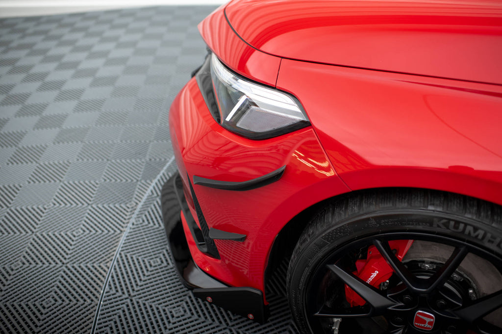 MAXTON DESIGN FRONT BUMPER WINGS (CANARDS) HONDA CIVIC TYPE-R MK 11