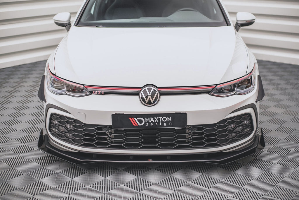 MAXTON DESIGN FRONT BUMPER WINGS (CANARDS) VOLKSWAGEN GOLF 8 GTI / R-LINE