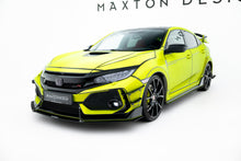 Load image into Gallery viewer, MAXTON DESIGN FRONT RACING SPLITTER V.1 HONDA CIVIC X TYPE R