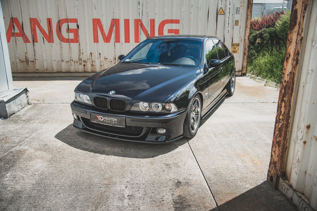 MAXTON DESIGN FRONT SIDE SPLITTERS + FRONT SPLITTER SET BMW M5 E39