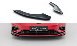 MAXTON DESIGN FRONT SPLITTER V.8 VW GOLF 7 R FACELIFT