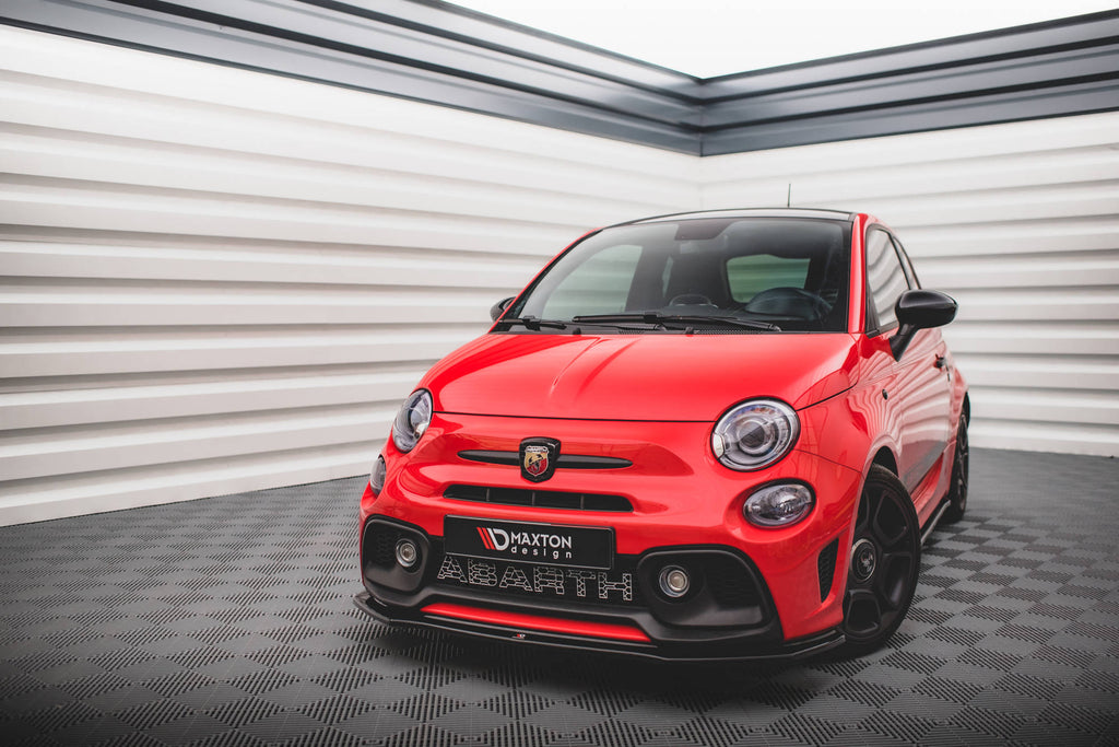MAXTON DESIGN FRONT SPLITTER FIAT 500 ABARTH MK1 FACELIFT