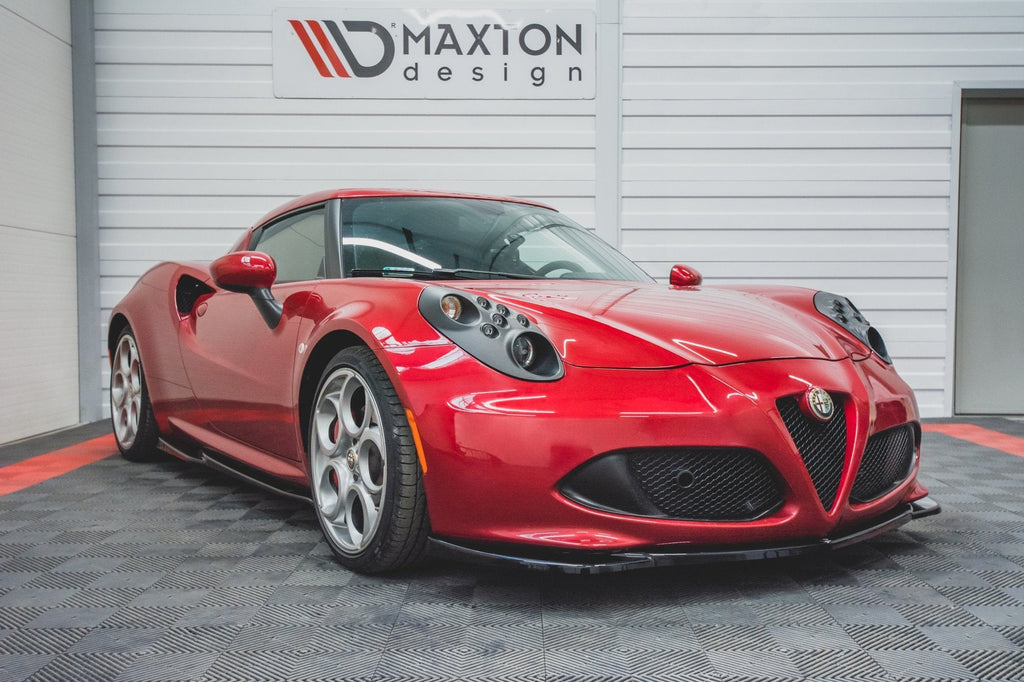 MAXTON DESIGN FRONT SPLITTER ALFA ROMEO 4C