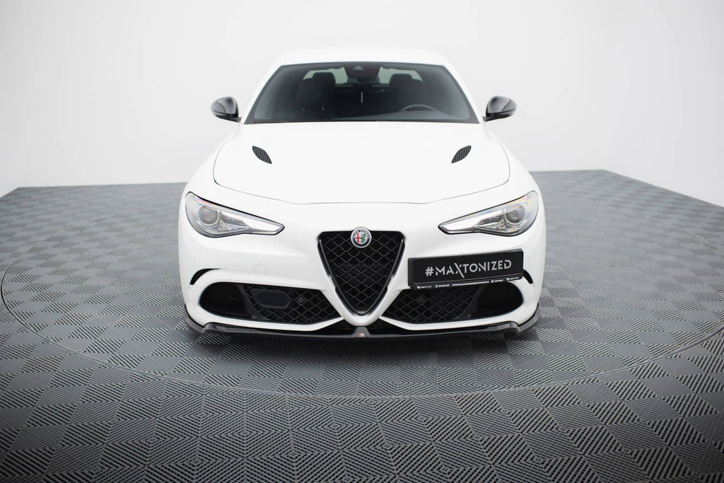 MAXTON DESIGN FRONT SPLITTER ALFA ROMEO GIULIA QUADRIFOGLIO