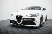 Load image into Gallery viewer, MAXTON DESIGN FRONT SPLITTER ALFA ROMEO GIULIA QUADRIFOGLIO