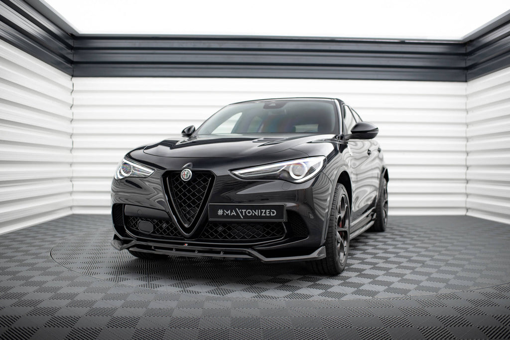 MAXTON DESIGN FRONT SPLITTER ALFA ROMEO STELVIO QUADRIFOGLIO MK1