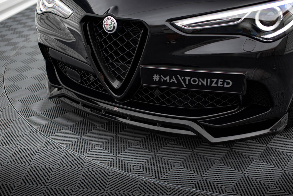 MAXTON DESIGN FRONT SPLITTER ALFA ROMEO STELVIO QUADRIFOGLIO MK1