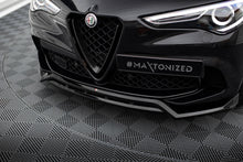 Load image into Gallery viewer, MAXTON DESIGN FRONT SPLITTER ALFA ROMEO STELVIO QUADRIFOGLIO MK1