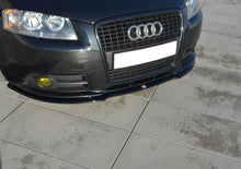 Load image into Gallery viewer, MAXTON DESIGN FRONT SPLITTER AUDI A3 8P S-LINE