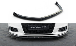 MAXTON DESIGN Front Splitter Audi A3 Sedan 8V Facelift