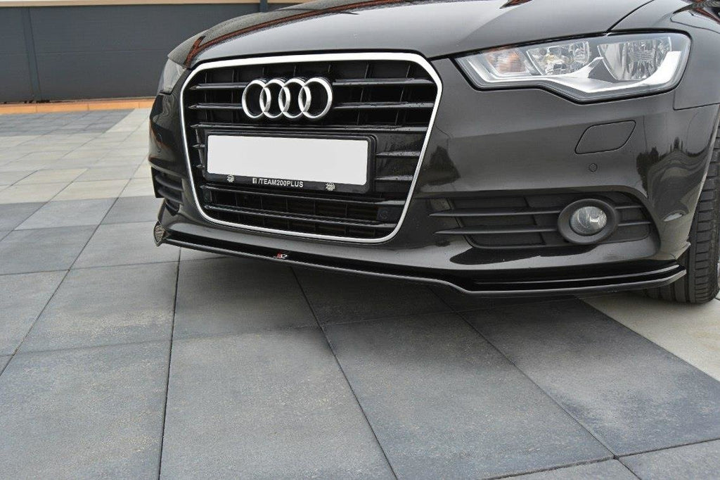 MAXTON DESIGN FRONT SPLITTER AUDI A6 C7