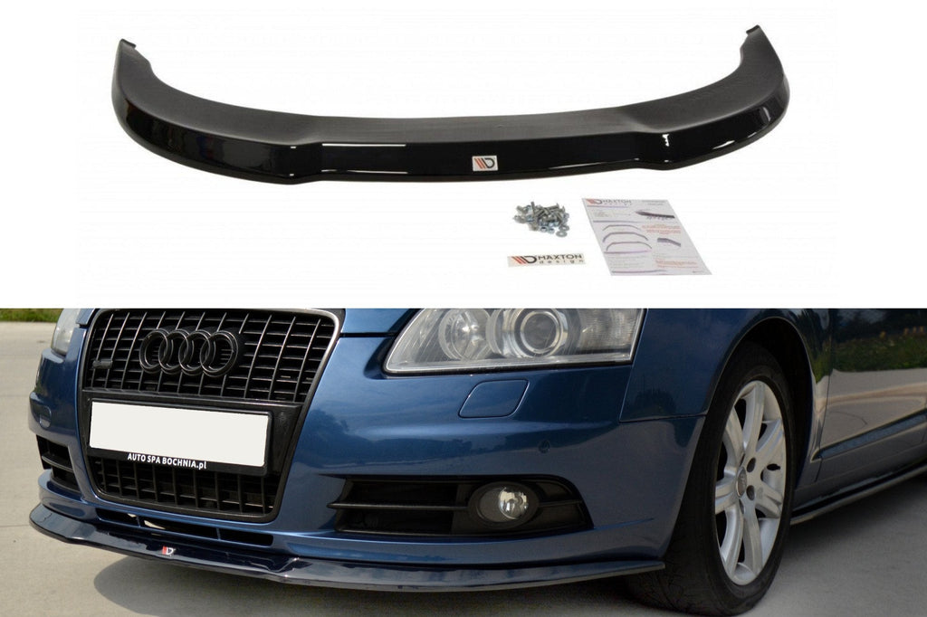 MAXTON DESIGN FRONT SPLITTER AUDI A6 S-LINE C6