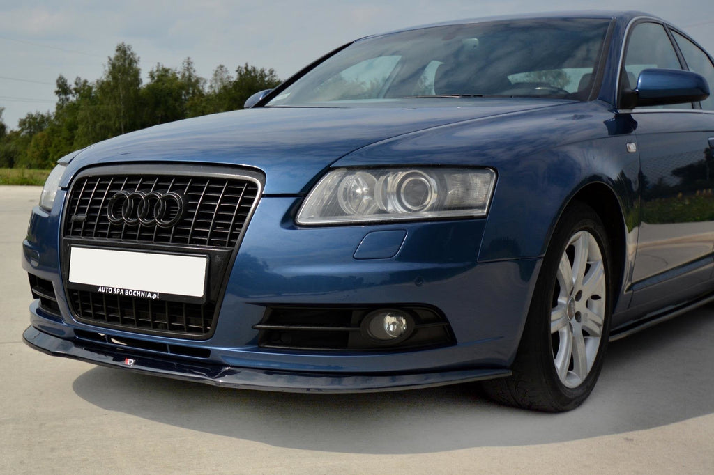 MAXTON DESIGN FRONT SPLITTER AUDI A6 S-LINE C6