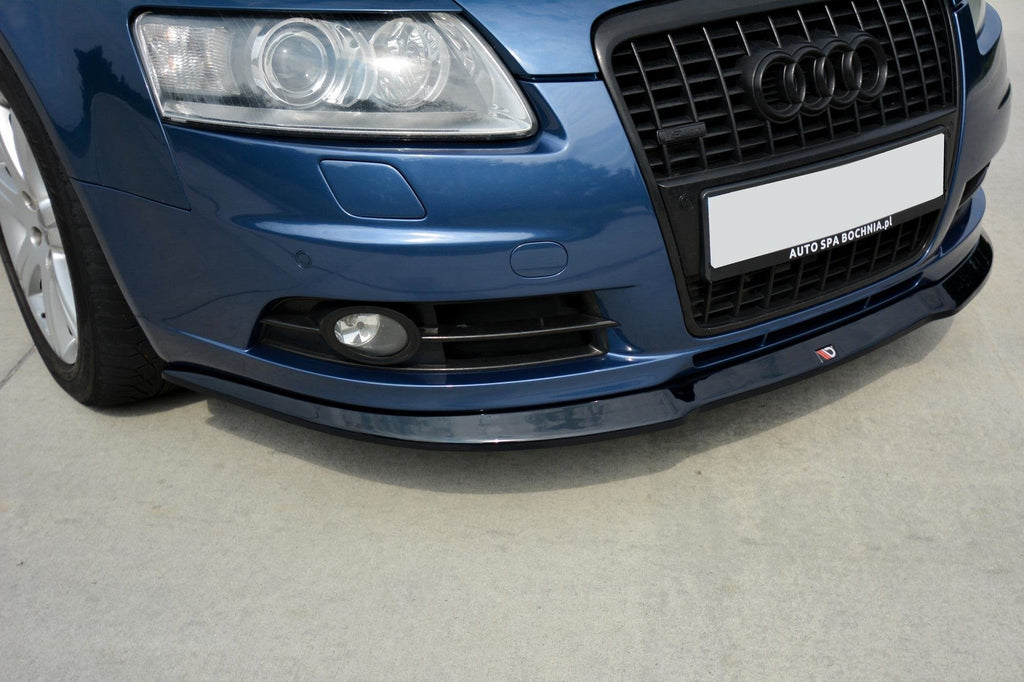 MAXTON DESIGN FRONT SPLITTER AUDI A6 S-LINE C6