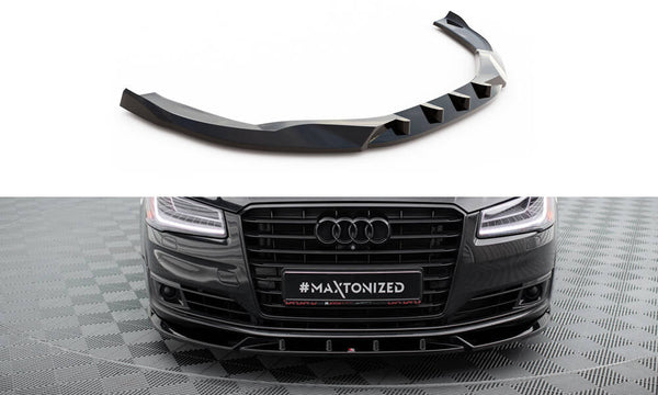 Sekaishi　　ABT製 Audi A8 4H D4 リップスポイラー eng_pl_Front-Splitter-Audi-A8-