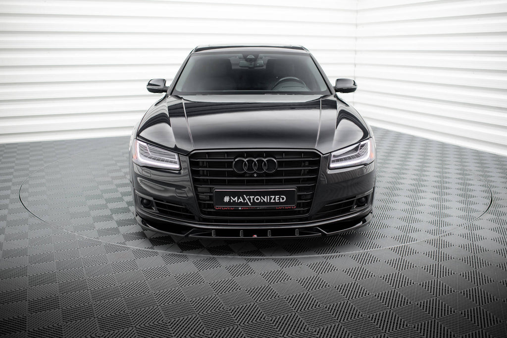 MAXTON DESIGN FRONT SPLITTER AUDI A8 D4 FACELIFT