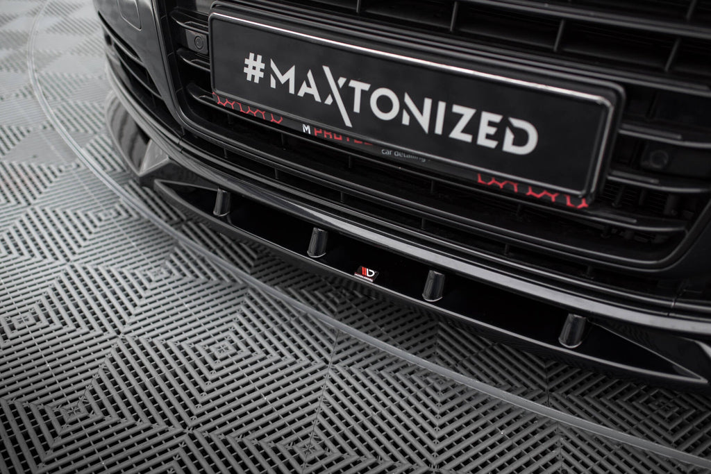 MAXTON DESIGN FRONT SPLITTER AUDI A8 D4 FACELIFT