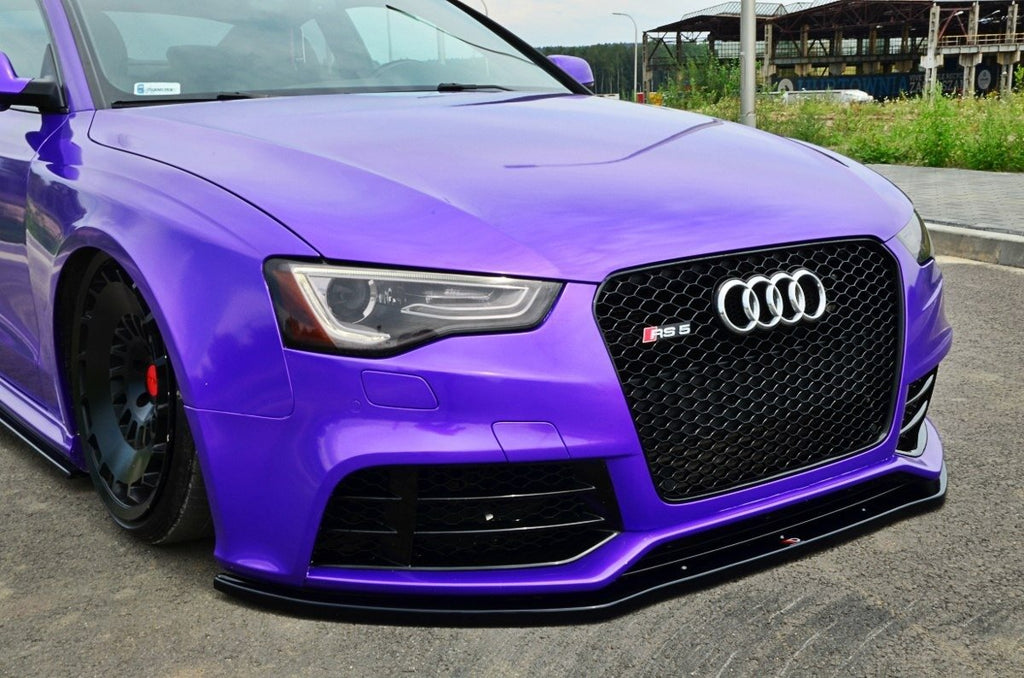MAXTON DESIGN FRONT SPLITTER AUDI RS5 8T / 8T FACELIFT