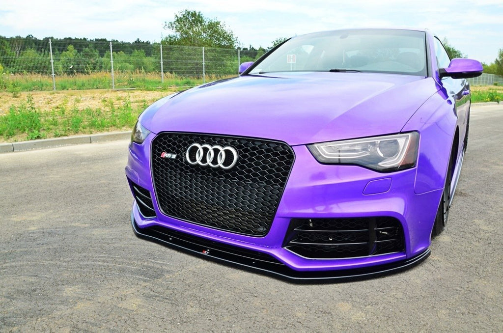 MAXTON DESIGN FRONT SPLITTER AUDI RS5 8T / 8T FL