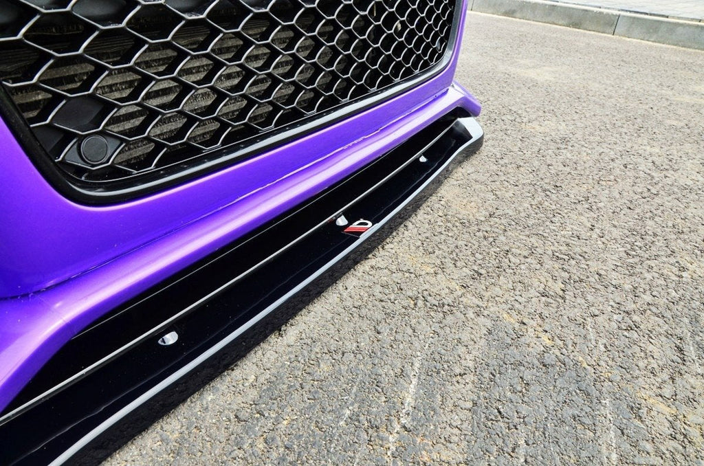 MAXTON DESIGN FRONT SPLITTER AUDI RS5 8T / 8T FL