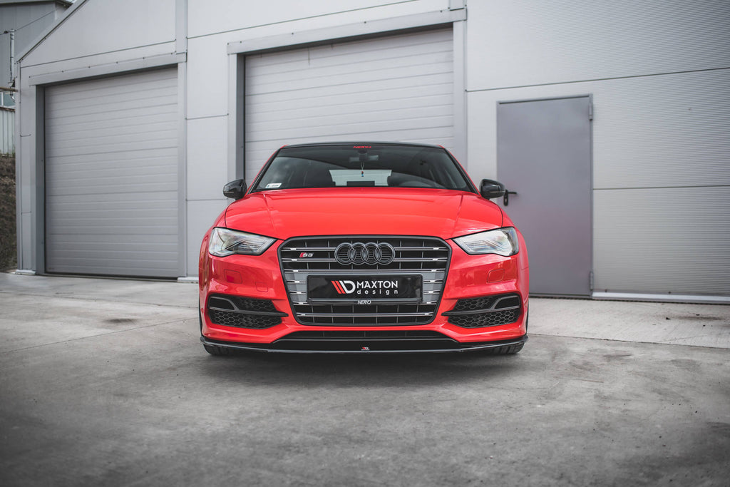 MAXTON DESIGN FRONT SPLITTER AUDI S3 / A3 S-LINE 8V SEDAN / CABRIO