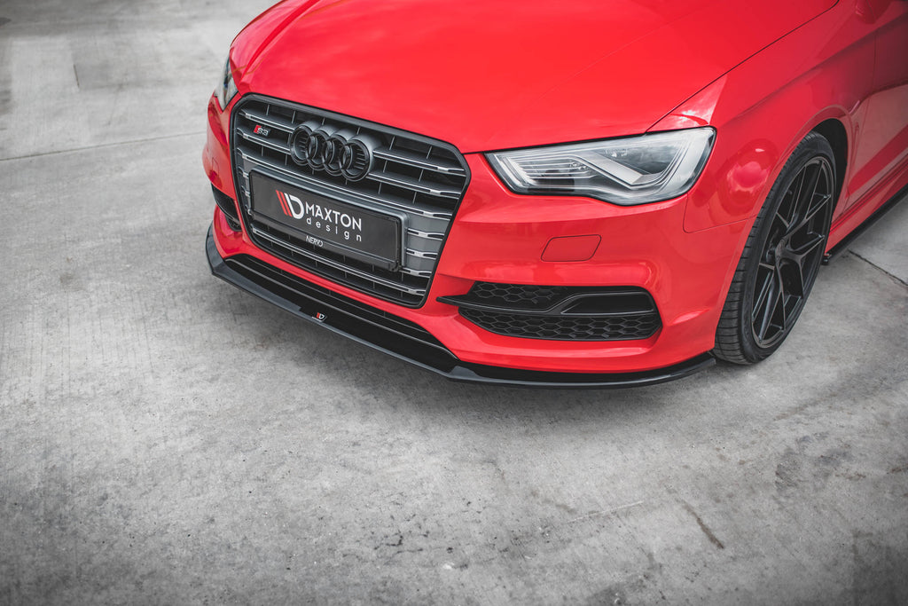 MAXTON DESIGN FRONT SPLITTER AUDI S3 / A3 S-LINE 8V SEDAN / CABRIO