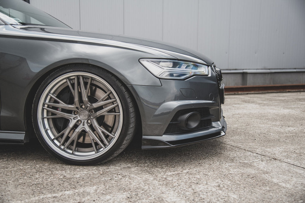 MAXTON DESIGN FRONT SPLITTER AUDI S6 / A6 S-LINE C7 FL