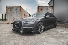 Load image into Gallery viewer, MAXTON DESIGN FRONT SPLITTER AUDI S6 / A6 S-LINE C7 FL