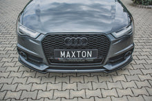 Load image into Gallery viewer, MAXTON DESIGN FRONT SPLITTER AUDI S6 / A6 S-LINE C7 FL