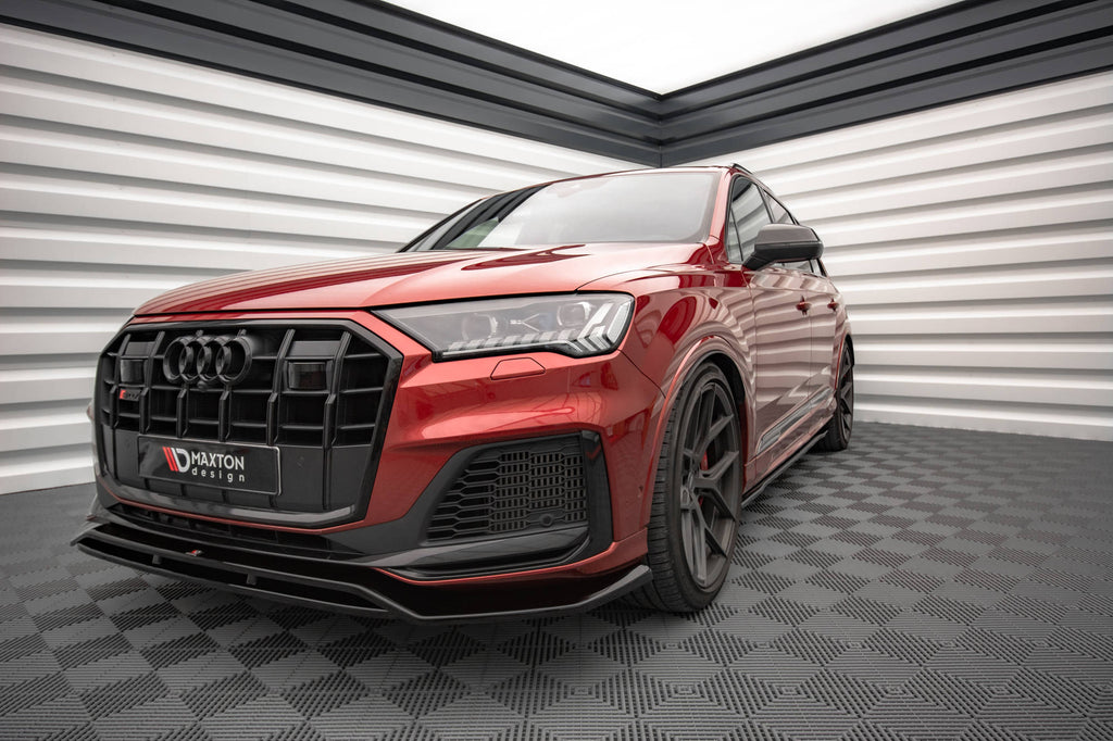 MAXTON DESIGN FRONT SPLITTER AUDI SQ7 /Q7 S-LINE MK2 (4M) FACELIFT