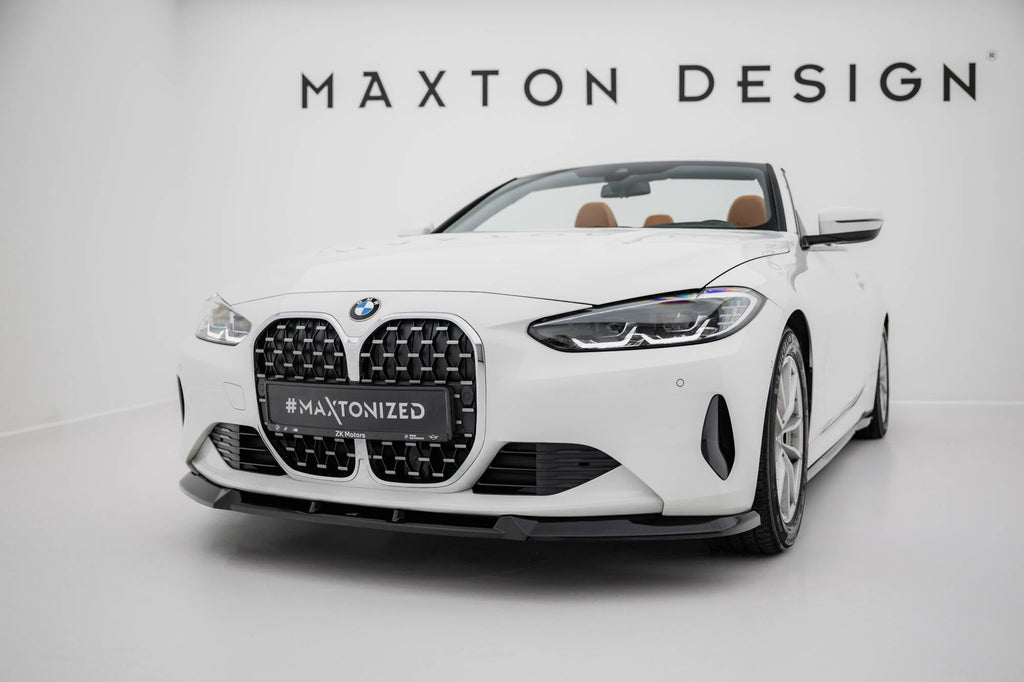 MAXTON DESIGN Front Splitter BMW 4 Coupe / Cabrio G22 / G23