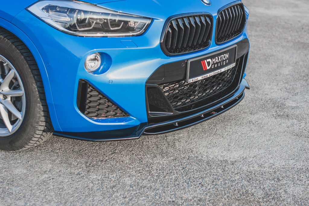 MAXTON DESIGN FRONT SPLITTER BMW X2 F39 M-PACK