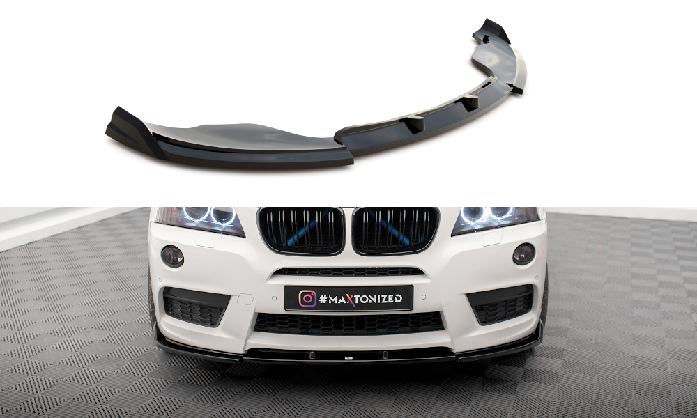 MAXTON DESIGN Front Splitter BMW X3 M-Pack F25