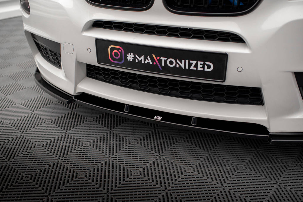 MAXTON DESIGN Front Splitter BMW X3 M-Pack F25