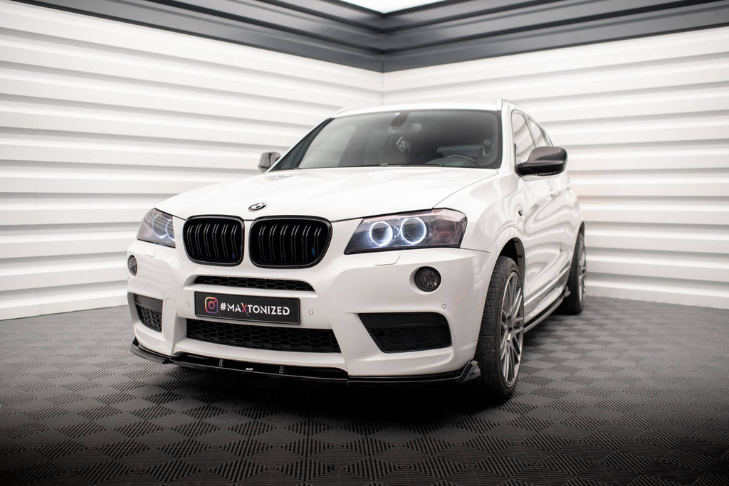 MAXTON DESIGN Front Splitter BMW X3 M-Pack F25