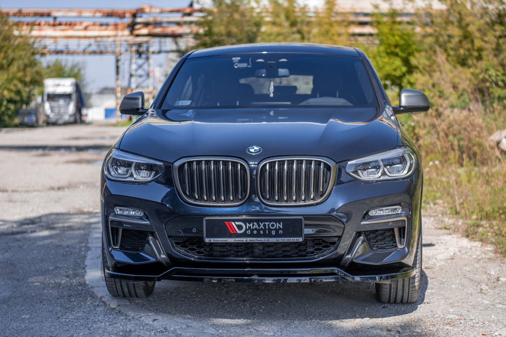 MAXTON DESIGN FRONT SPLITTER BMW X4 M-PACK G02