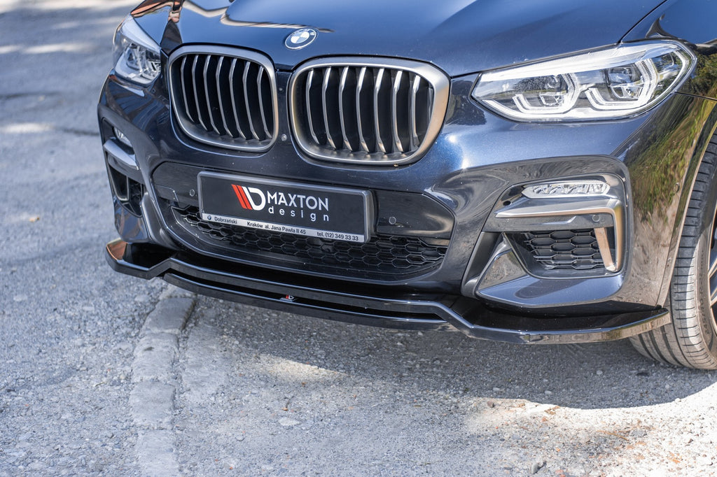 MAXTON DESIGN FRONT SPLITTER BMW X4 M-PACK G02