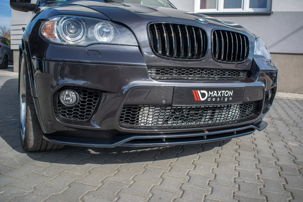 MAXTON DESIGN FRONT SPLITTER BMW X5 E70 FACELIFT M-PACK