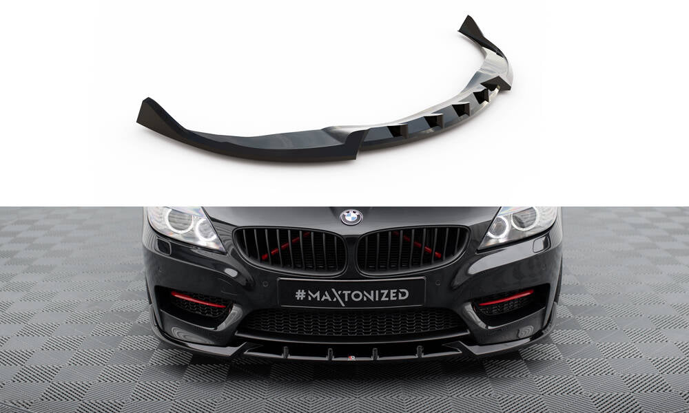 MAXTON DESIGN FRONT SPLITTER BMW Z4 M-PACK E89 FACELIFT