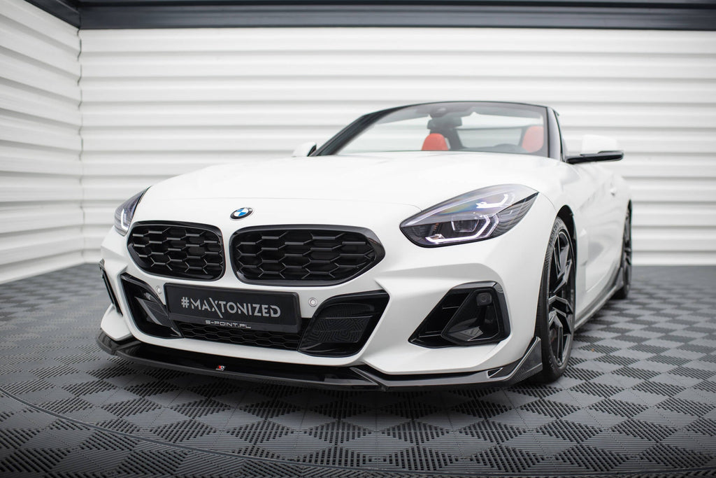 MAXTON DESIGN FRONT SPLITTER BMW Z4 M40I / M-PACK G29 FACELIFT