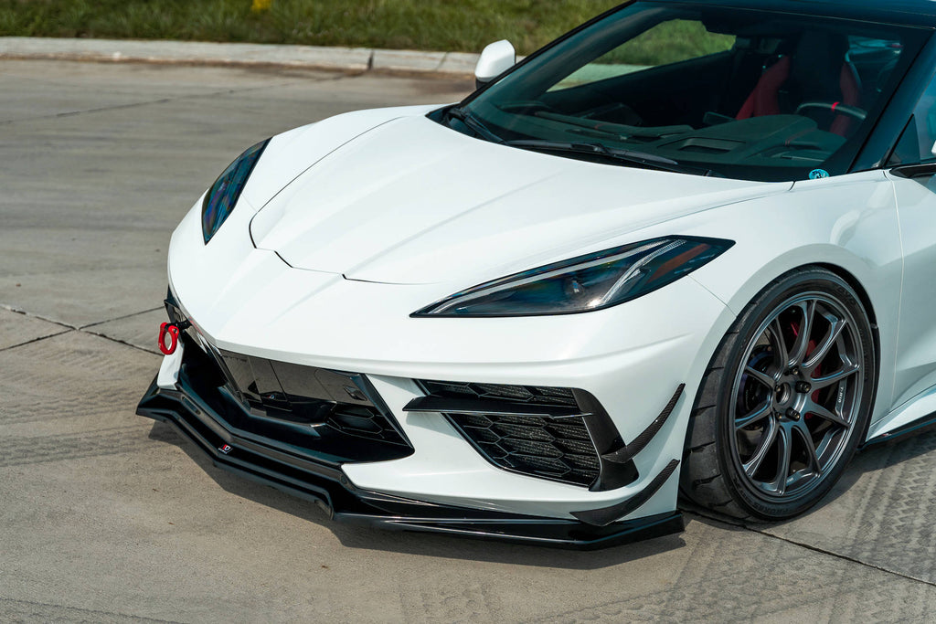 MAXTON DESIGN FRONT SPLITTER CHEVROLET CORVETTE C8